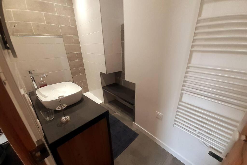 Classe 4 Etoiles - Cybele - Centre Ville 2 Chambres, Cour Privative Et Garage 비엔 외부 사진
