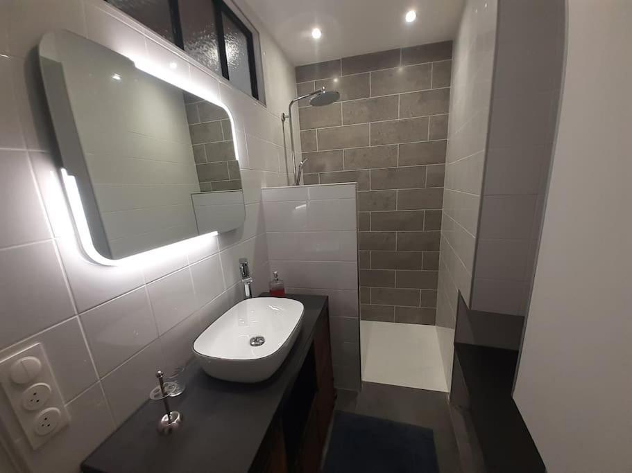 Classe 4 Etoiles - Cybele - Centre Ville 2 Chambres, Cour Privative Et Garage 비엔 외부 사진